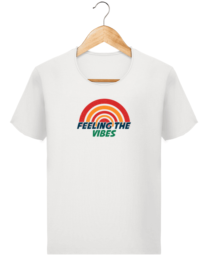  T-shirt Homme vintage Feeling the vibes par tunetoo