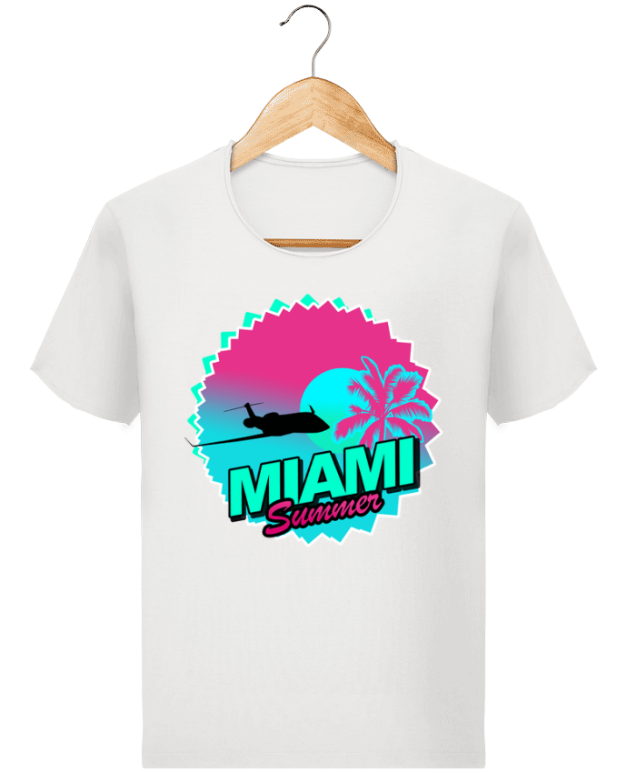  T-shirt Homme vintage Miami summer par Revealyou