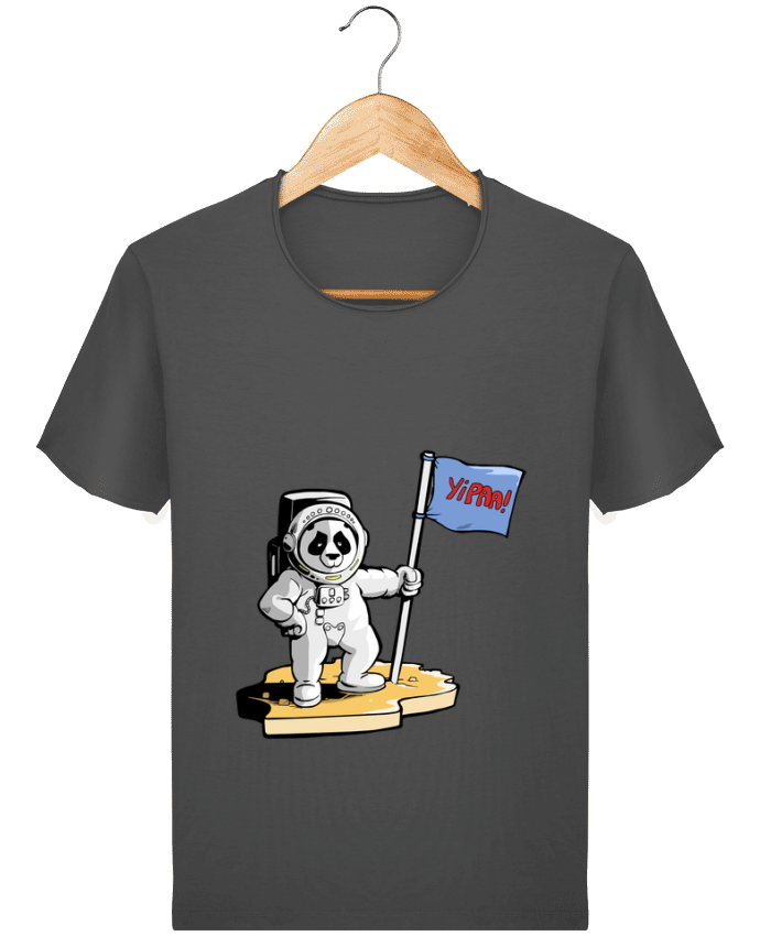  T-shirt Homme vintage Panda-cosmonaute par Tomi Ax - tomiax.fr