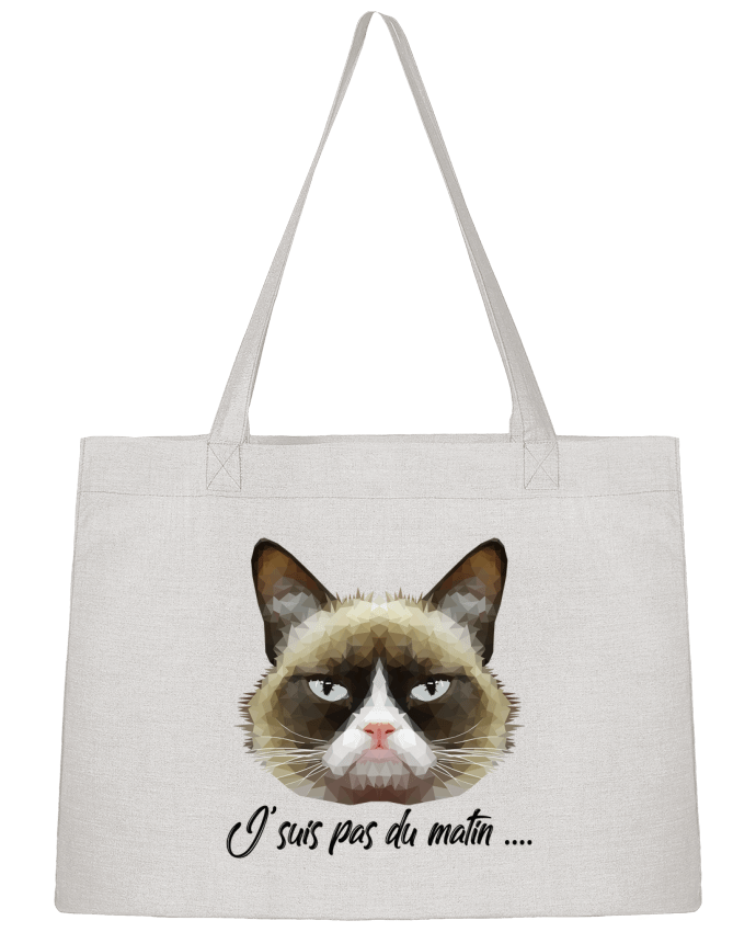 Shopping tote bag Stanley Stella je suis pas du matin by DesignMe