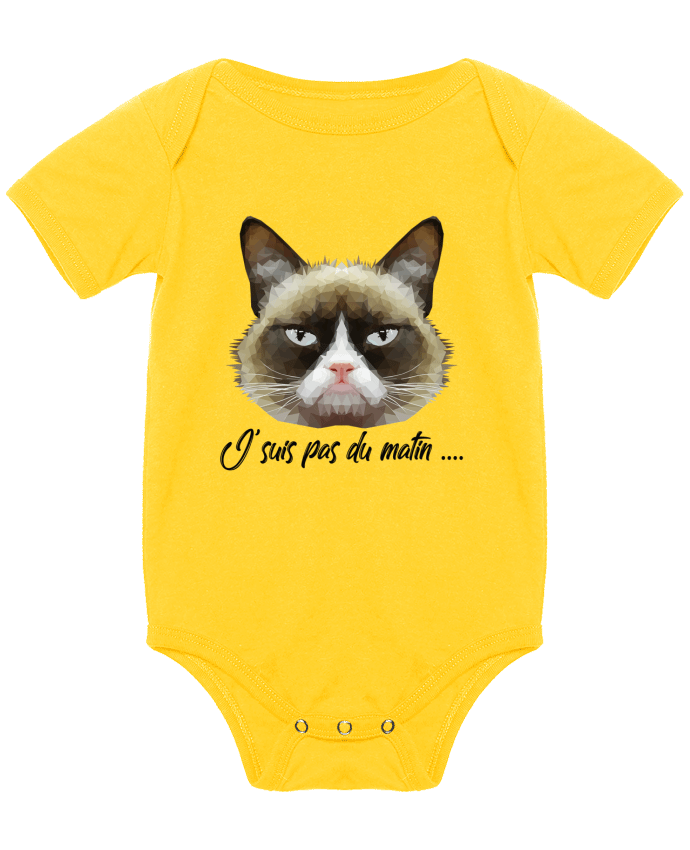 Baby Body je suis pas du matin by DesignMe