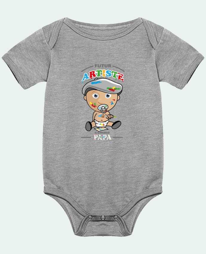 Baby Body Futur Artiste comme papa by GraphiCK-Kids