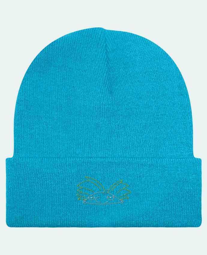 Reversible Beanie Arnold brodé by tunetoo