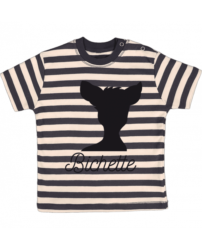 T-shirt baby with stripes Bichette by FRENCHUP-MAYO