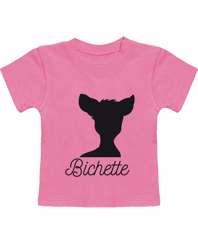 T-shirt bébé Bichette manches courtes du designer FRENCHUP-MAYO