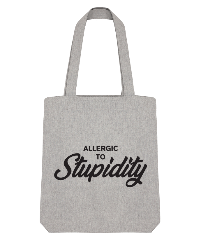 Tote Bag Stanley Stella Allergic to stupidity by tunetoo 