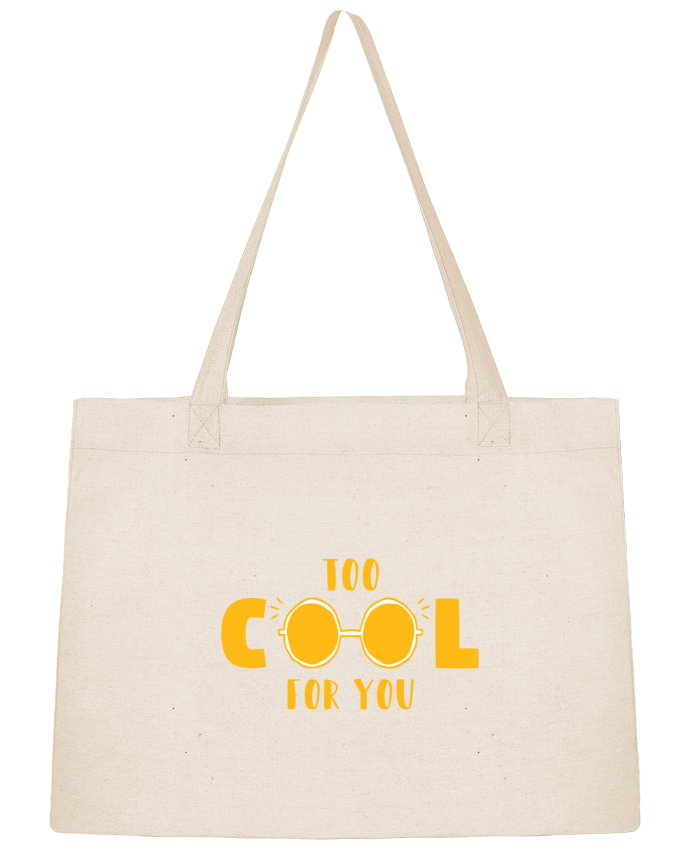 Shopping tote bag Stanley Stella Too cool for you by tunetoo
