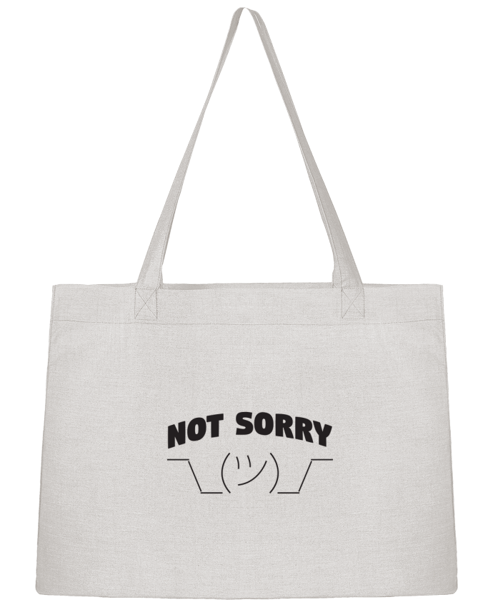 Shopping tote bag Stanley Stella Not sorry by tunetoo