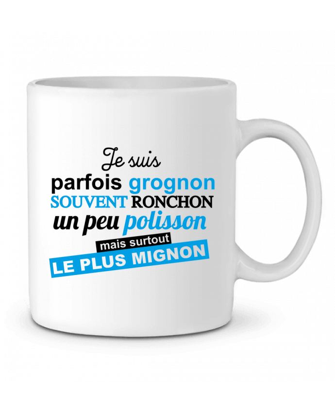 Ceramic Mug Grognon ronchon polisson mignon by GraphiCK-Kids