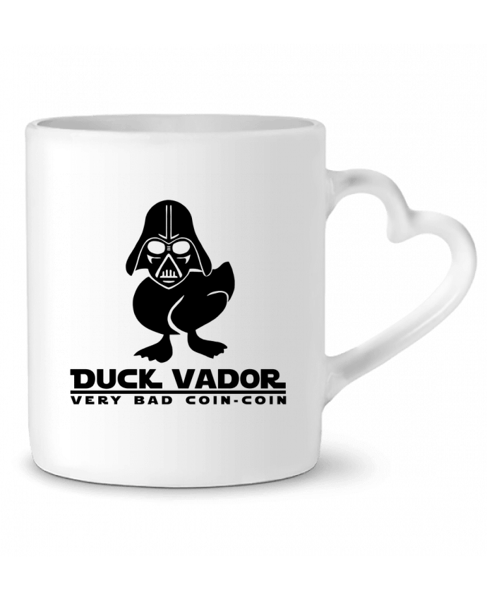 Mug coeur Duck Vador par Fnoul