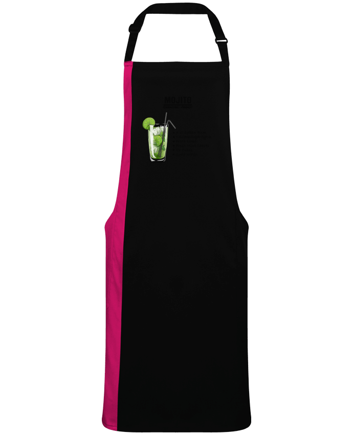 Two-tone long Apron Cocktail Mojito by  Fnoul