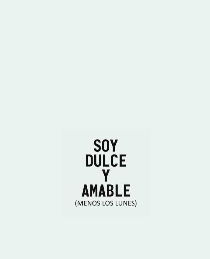 Tote Bag cotton Soy dulce y amable (menos los lunes) by tunetoo