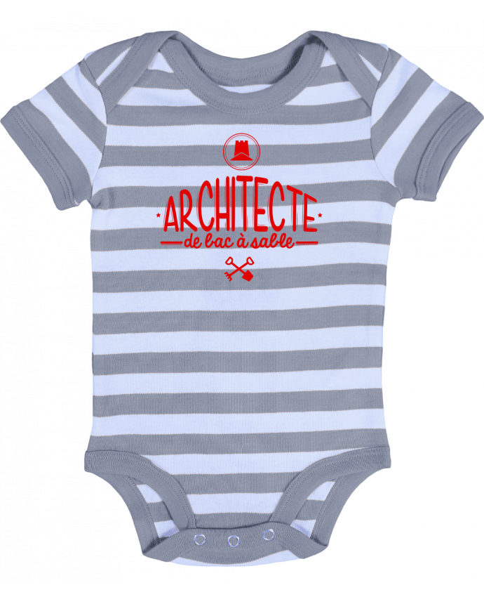 Baby Body striped Architecte de Bac à Sable - PTIT MYTHO