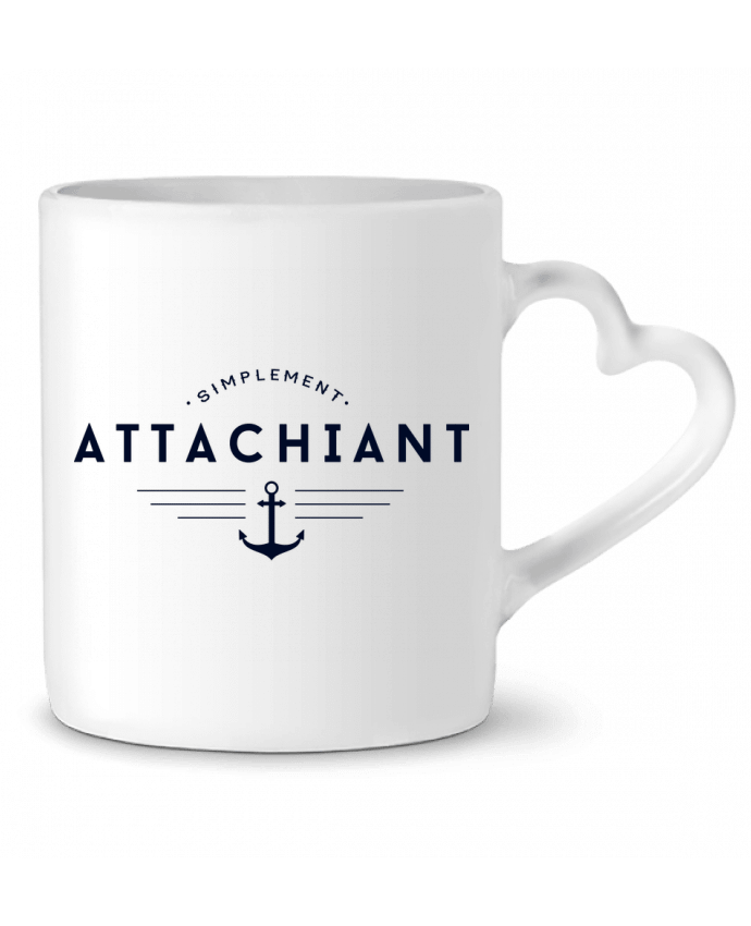 Mug coeur Attachiant par PTIT MYTHO