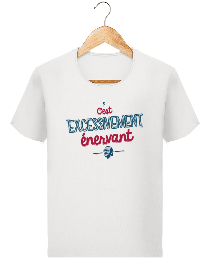 Camiseta Hombre Stanley Imagine Vintage C'EST  EXCESSIVEMENT ENERVANT por PTIT MYTHO