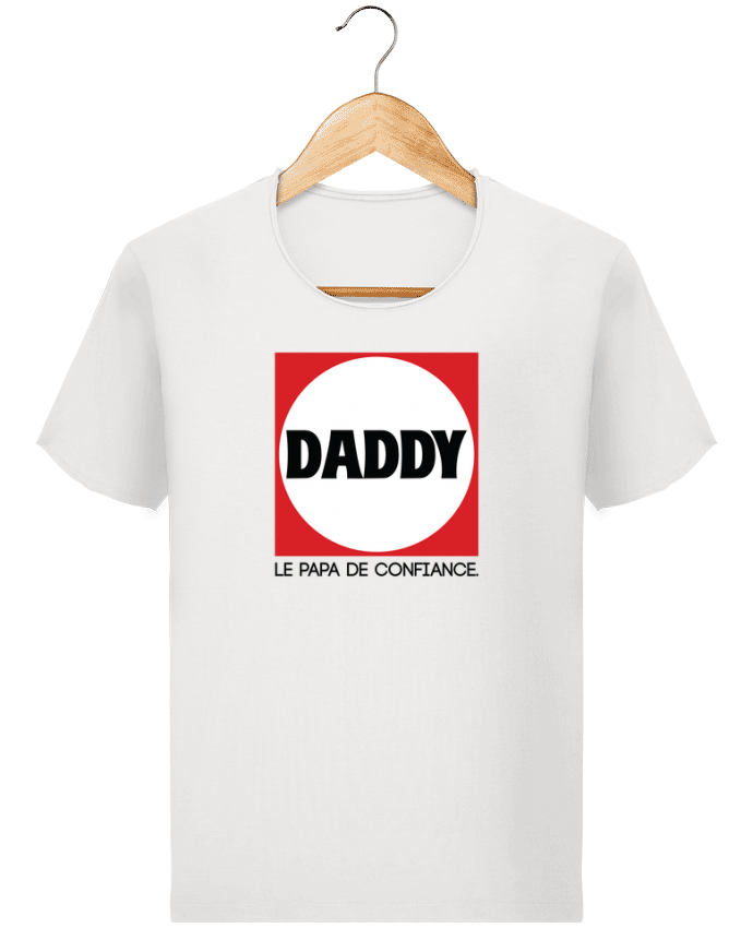 T-shirt Men Stanley Imagines Vintage DADDY LE PAPA DE CONFIANCE by PTIT MYTHO