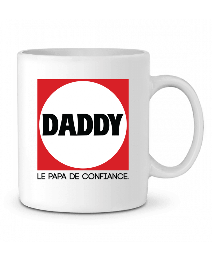 Ceramic Mug DADDY LE PAPA DE CONFIANCE by PTIT MYTHO