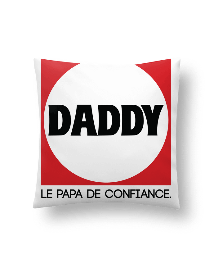 Cushion synthetic soft 45 x 45 cm DADDY LE PAPA DE CONFIANCE by PTIT MYTHO