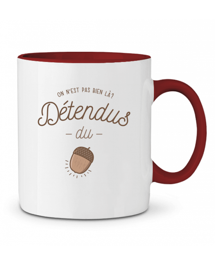 Taza Cerámica Bicolor DETENDUS DU GLAND PTIT MYTHO