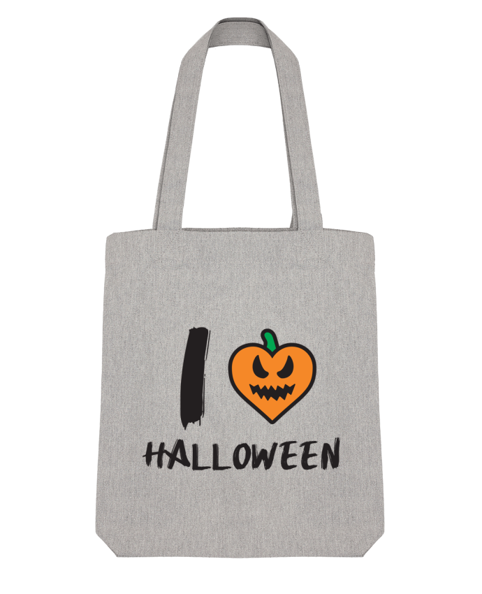 Tote Bag Stanley Stella I Love Halloween by tunetoo 