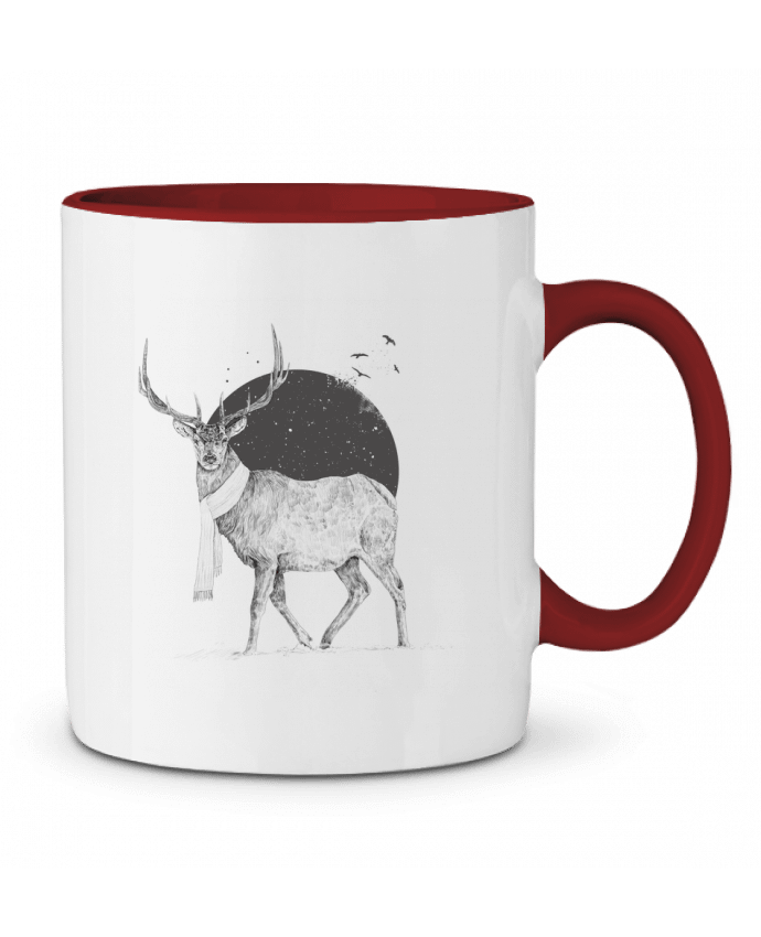 Mug bicolore Winter is all around Balàzs Solti