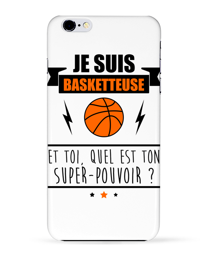 Case 3D iPhone 6+ Je suis basketteuse et toi, quel est ton super-pouvoir ? de Benichan