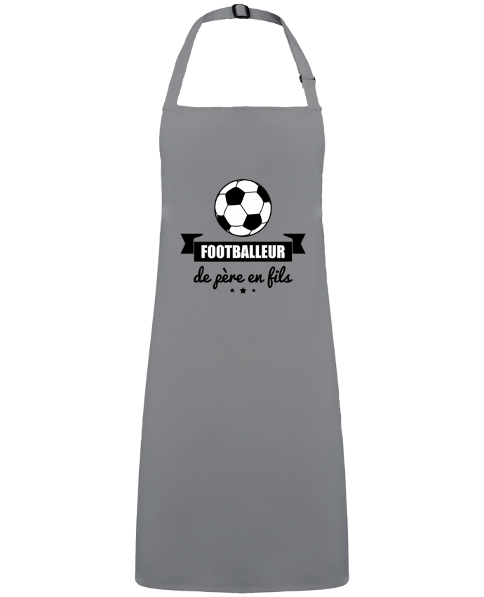 Tablier Footballeur de père en fils, foot, football par  Benichan