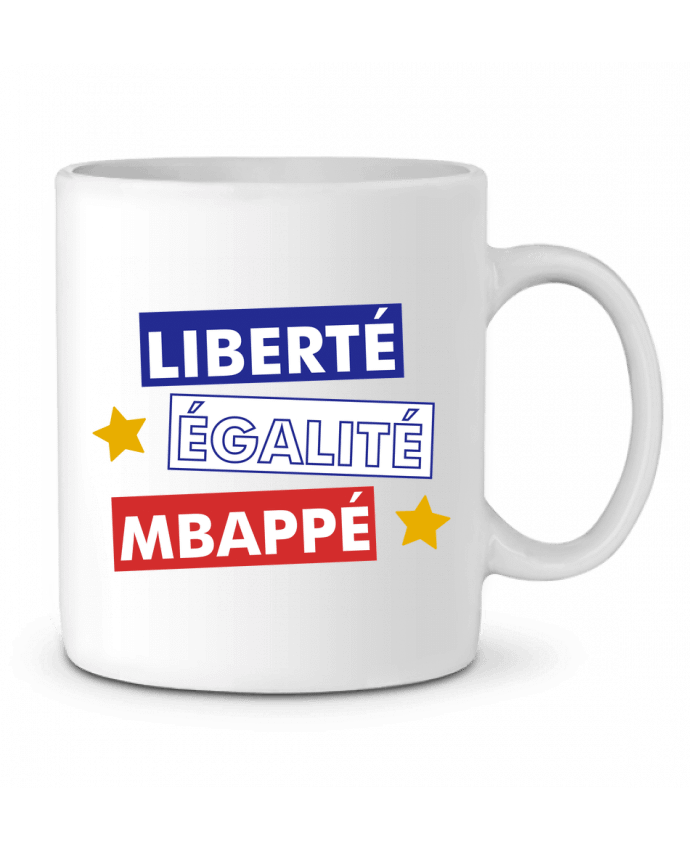 Ceramic Mug Equipe de France MBappé by tunetoo
