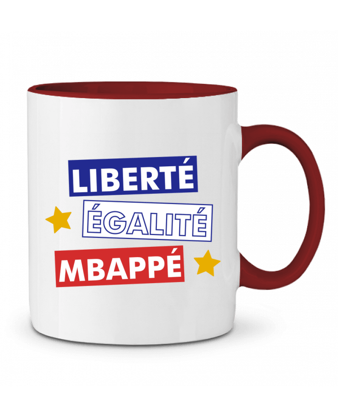 Mug bicolore Equipe de France MBappé tunetoo