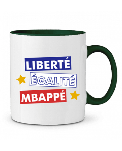 Mug bicolore Equipe de France MBappé tunetoo