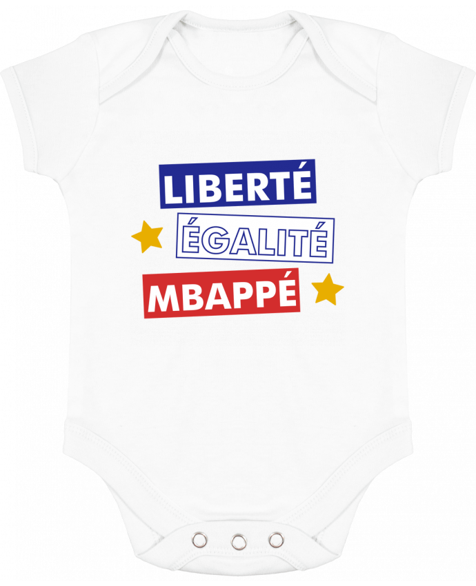Body Bebé Contraste Equipe de France MBappé por tunetoo
