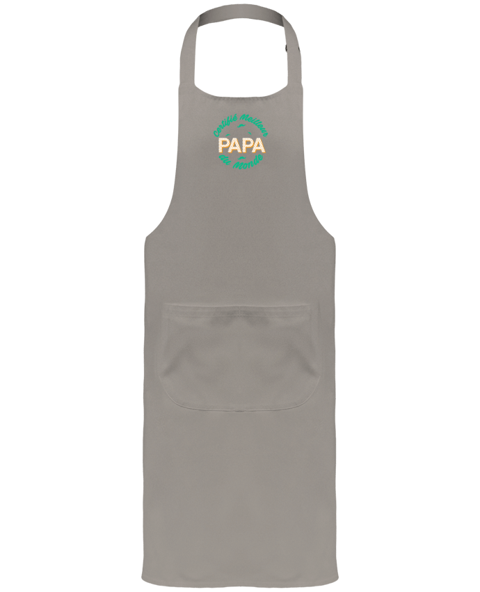 Garden or Sommelier Apron with Pocket Certifié meilleur papa du monde by tunetoo