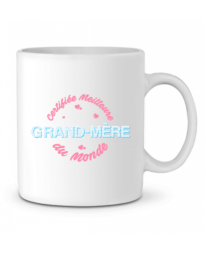 Ceramic Mug Certifiée meilleure grand-mère du monde by tunetoo