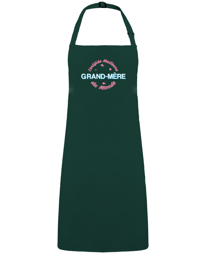 Apron no Pocket Certifiée meilleure grand-mère du monde by  tunetoo