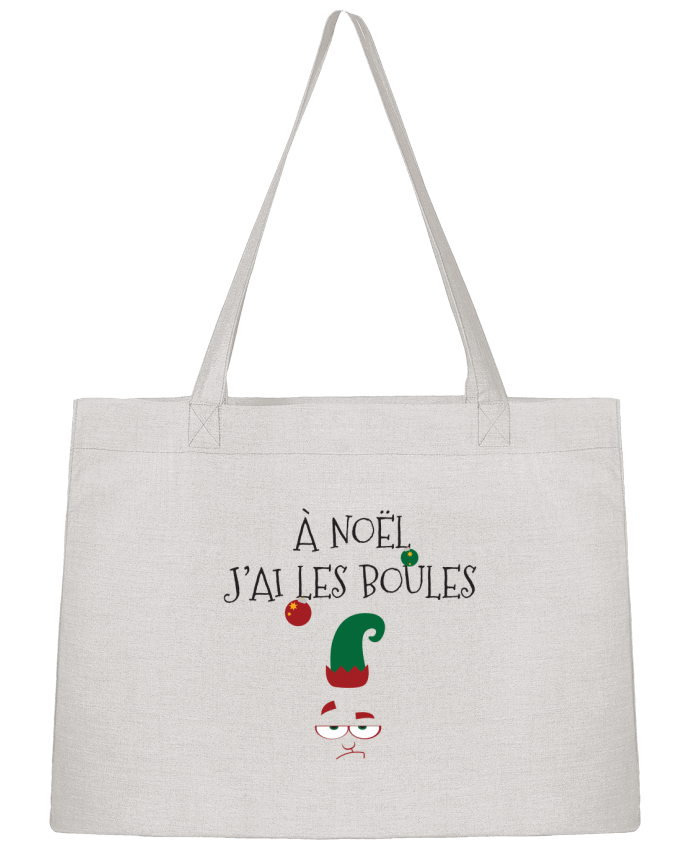 Shopping tote bag Stanley Stella J'ai les boules - Noël by tunetoo