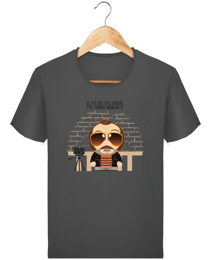 T-shirt Men Stanley Imagines Vintage T'es tendue Natacha by PTIT MYTHO