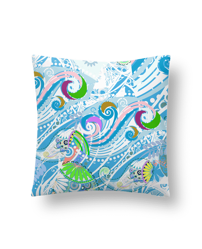 Cushion synthetic soft 45 x 45 cm Paisley Mix 3 by L'Homme Sandwich
