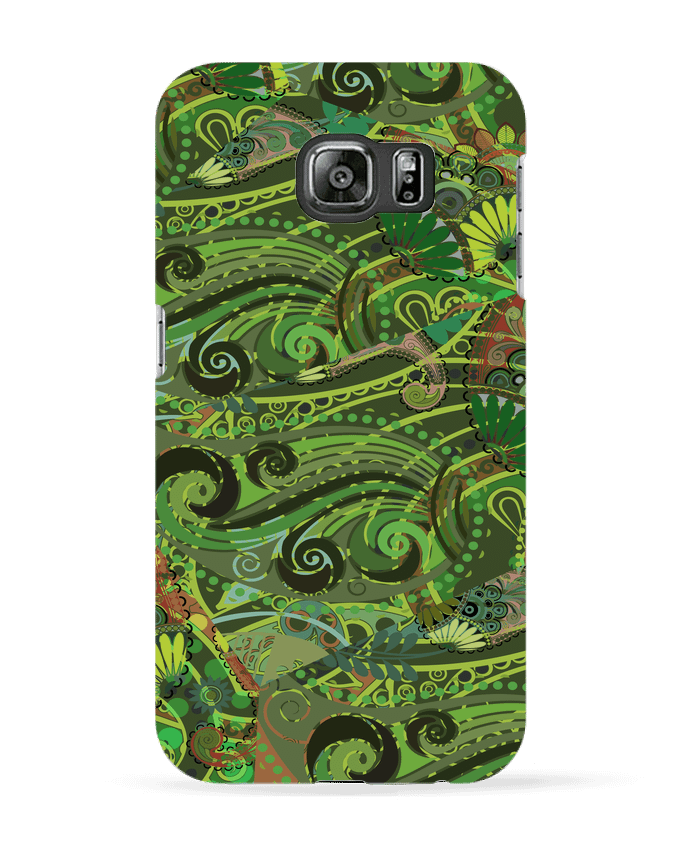 Case 3D Samsung Galaxy S6 Paisley Mix 4 - L'Homme Sandwich