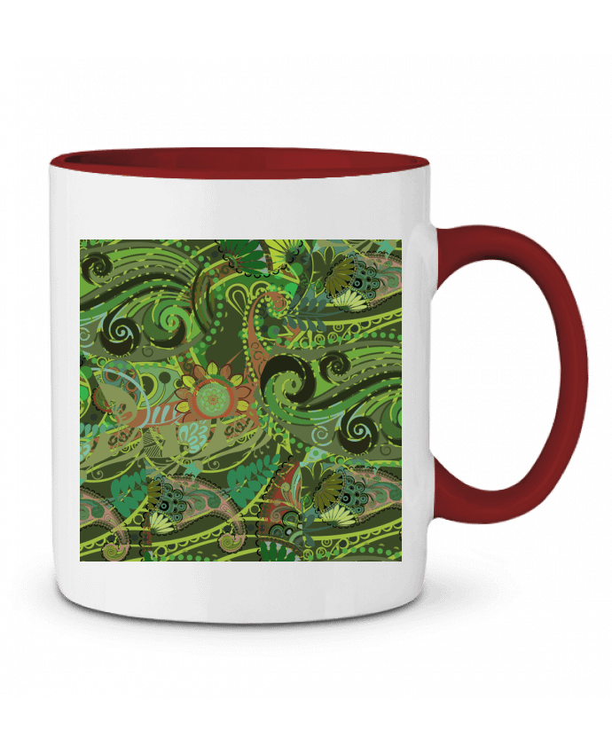 Mug bicolore Paisley Mix 4 L'Homme Sandwich