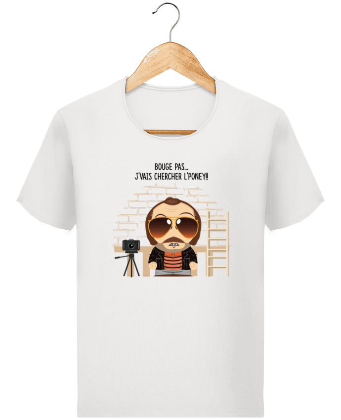  T-shirt Homme vintage Claudy Focan et le Poney par PTIT MYTHO
