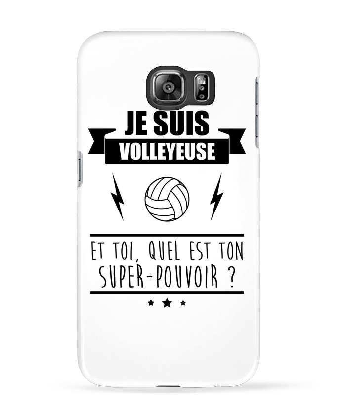 Carcasa Samsung Galaxy S6 Je suis volleyleuse et toi, quel est ton super-pouvoir ? - Benichan