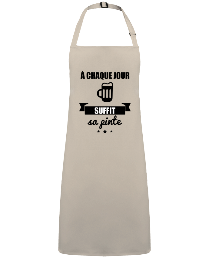 Apron no Pocket À chaque jour suffit sa pinte, bière, apéro, alcool by  Benichan