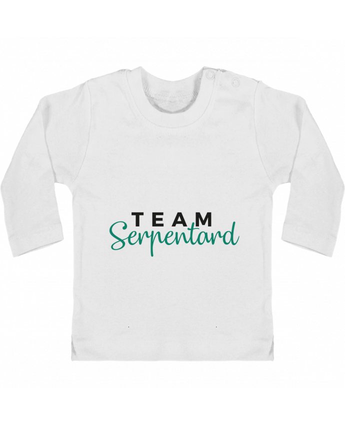 T-shirt bébé Team Serpentard manches longues du designer Nana