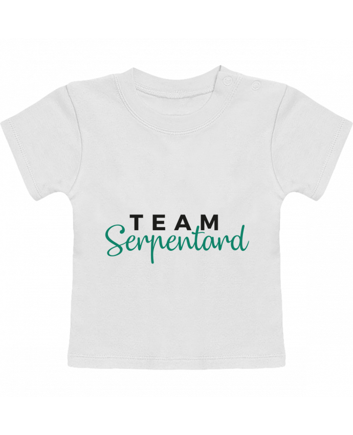 T-Shirt Baby Short Sleeve Team Serpentard manches courtes du designer Nana