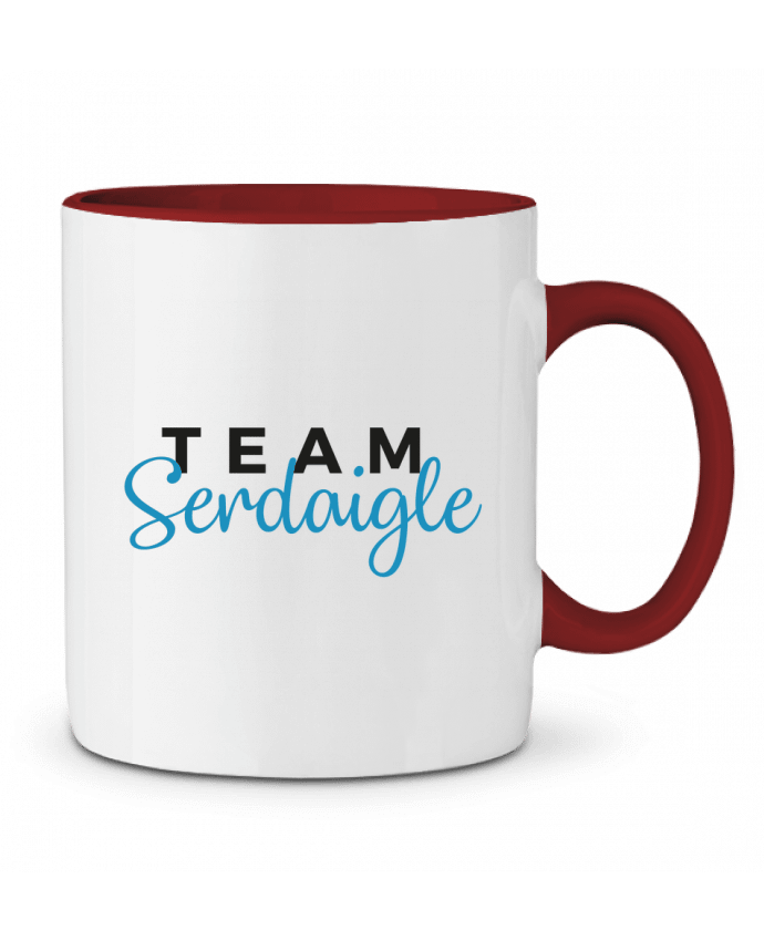 Mug bicolore Team Serdaigle Nana