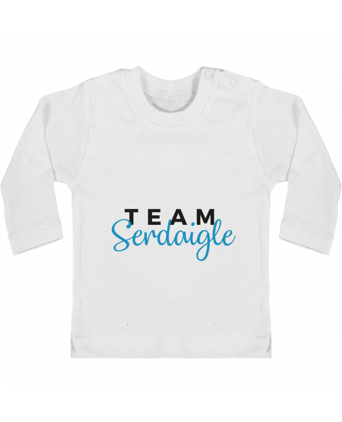 T-shirt bébé Team Serdaigle manches longues du designer Nana