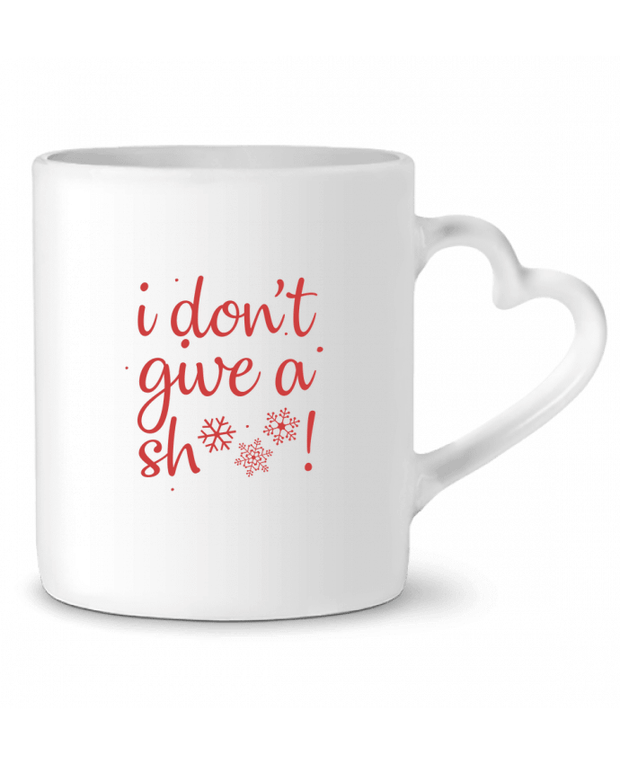 Taza Corazón I don't give a sh*** ! por Nana