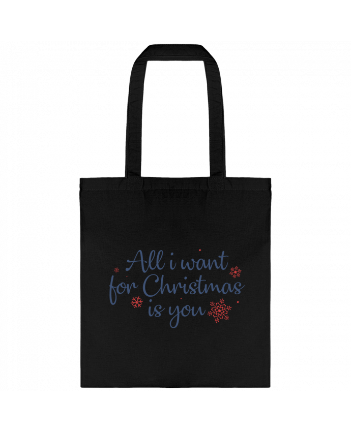 Tote Bag cotton All i want for christmas is you by Nana