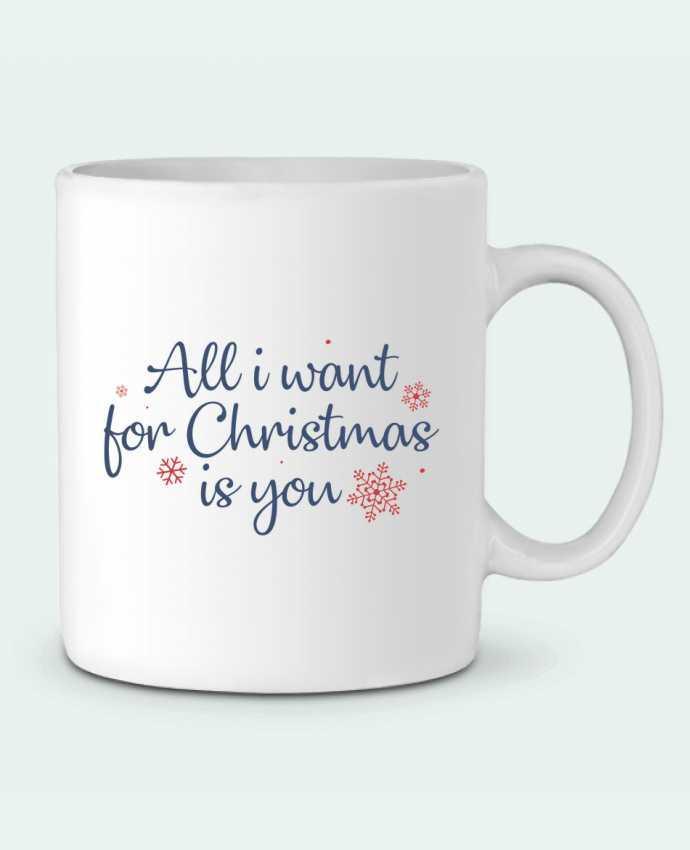 Ceramic Mug All i want for christmas is you by Nana