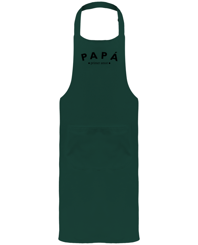 Garden or Sommelier Apron with Pocket Papá primer amor by tunetoo